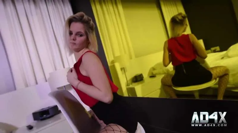 Small Blonde at the Hotel