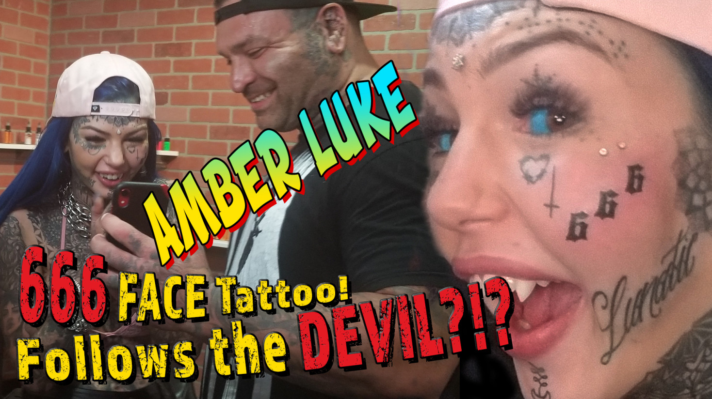 Amber Luke Gets a 666 Tattoo and Shares Her Belief