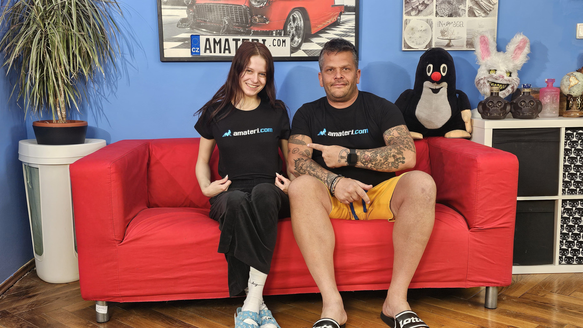 Lets go fuck, they both said