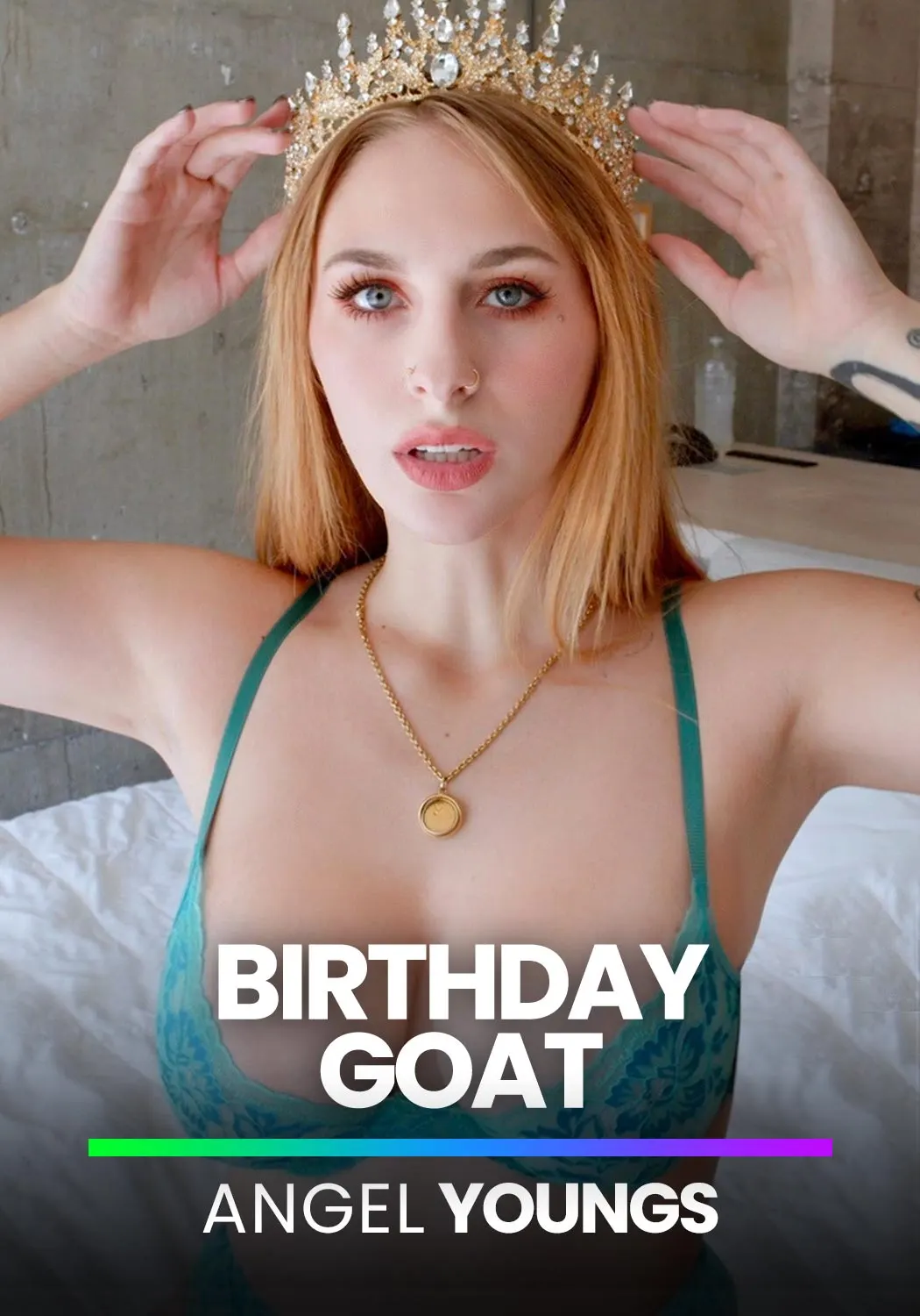 Angel Gets A Birthday Goat