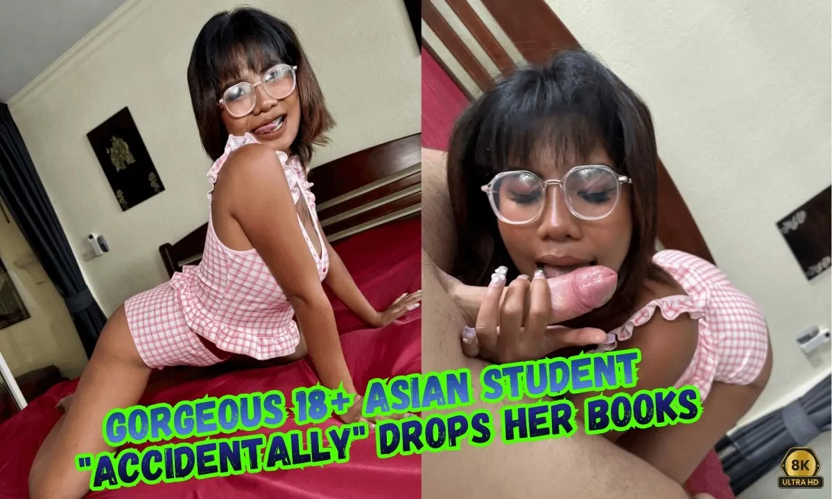 Gorgeous 18+ Year Old Asian Student 