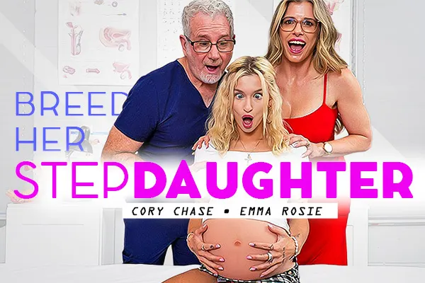 MILF Cory Chase Brings Stepdaughter Emma Rosie to the Breed Me Clinic