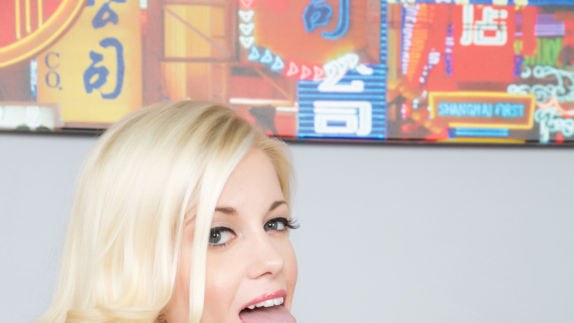 Horny Blonde Charlotte