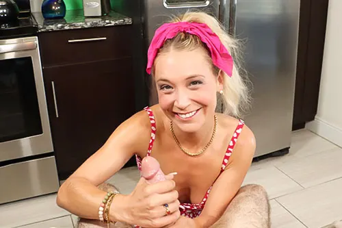 Trad Wife Handjob