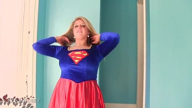 Jessie Trying On A Costume