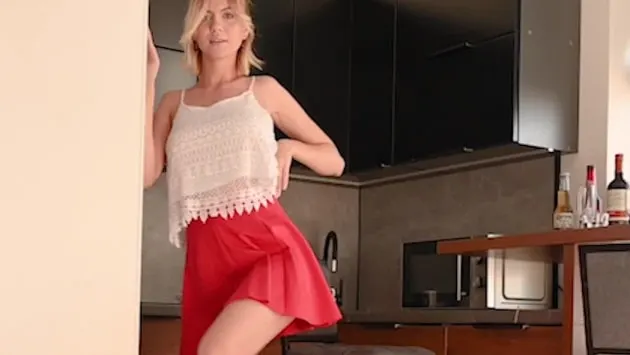 Beautiful Lana Lane Strips In The Kitchen