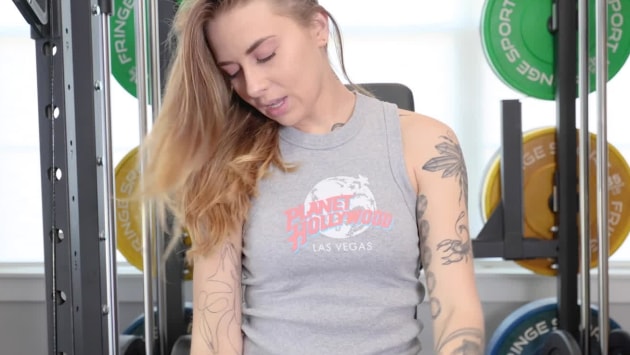 Brea Rose Does A Little Workout
