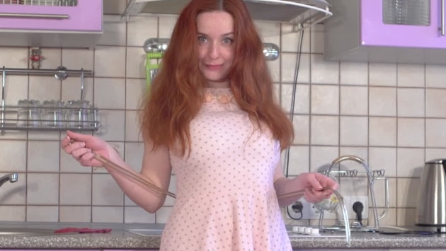 Sara Nikol Plays In The Kitchen