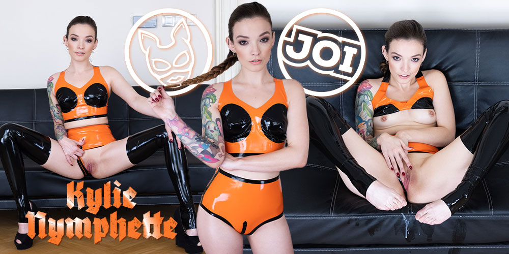 Fetish 192 - Jerking for Latex Nymph