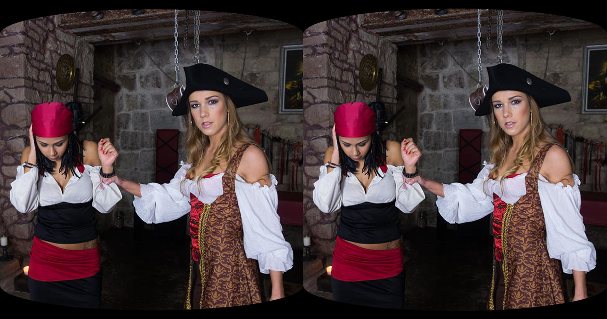 130 - Lesbian pirates in action