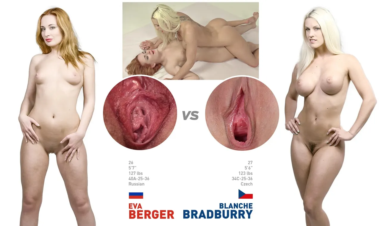 Competitive Tribbing Sexfight - Blanche Bradburry Vs Eva Berger
