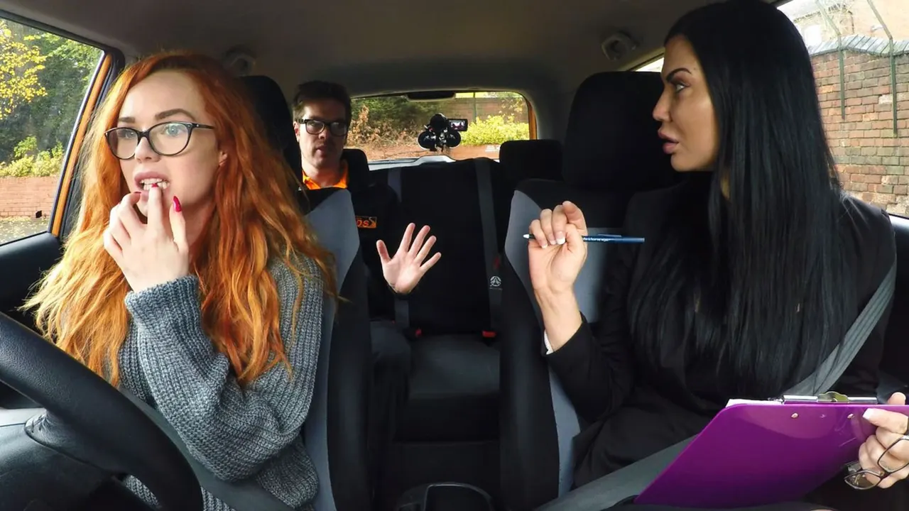 Sweet redhead in Hard Threesome