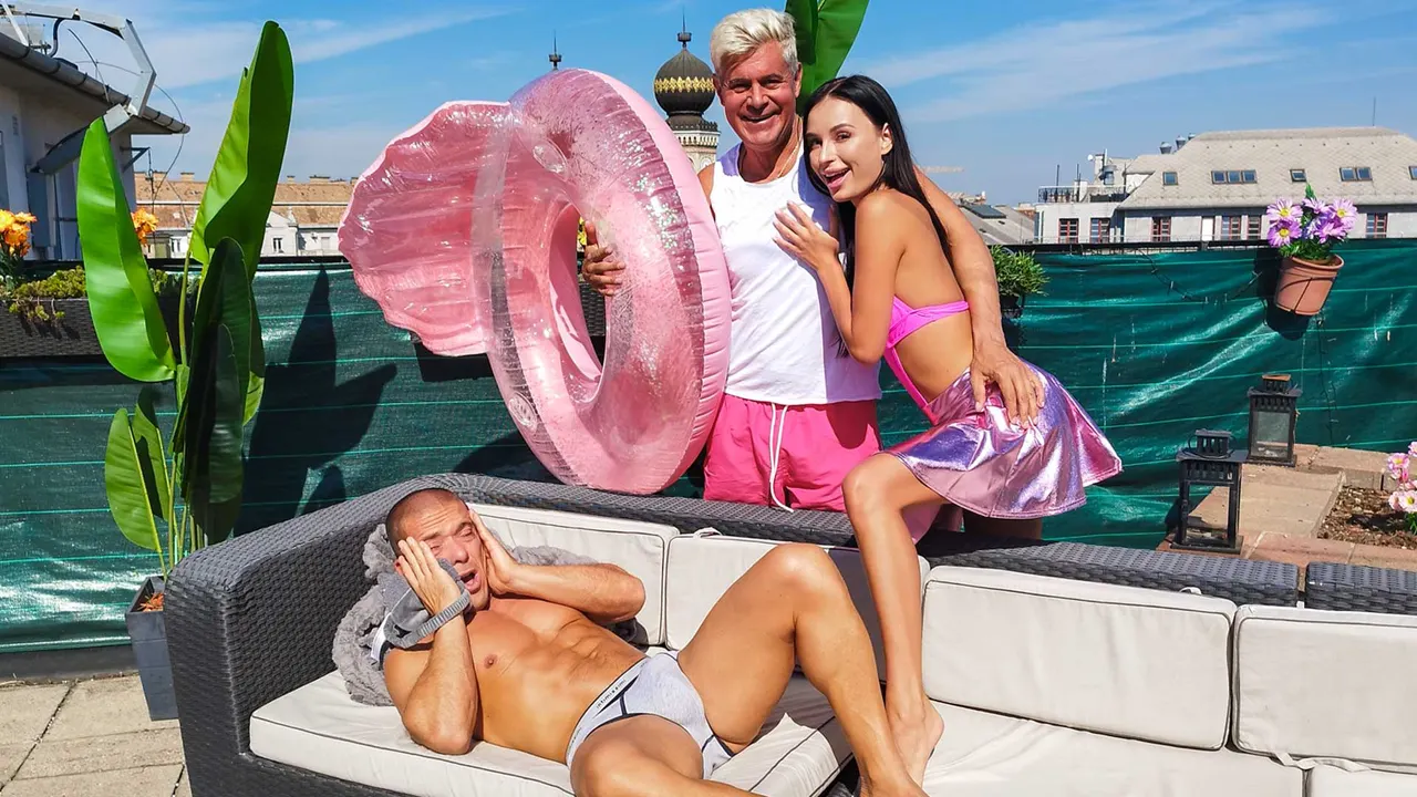 Perfect Body Brunette Mermaid Milena Ray Rescued from Flood