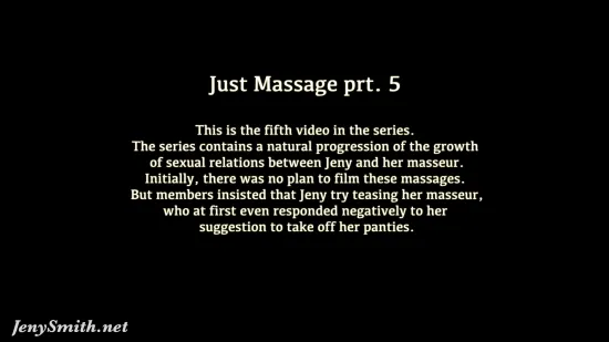 Just Massage prt 5