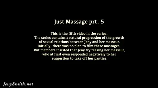 Just Massage prt 5