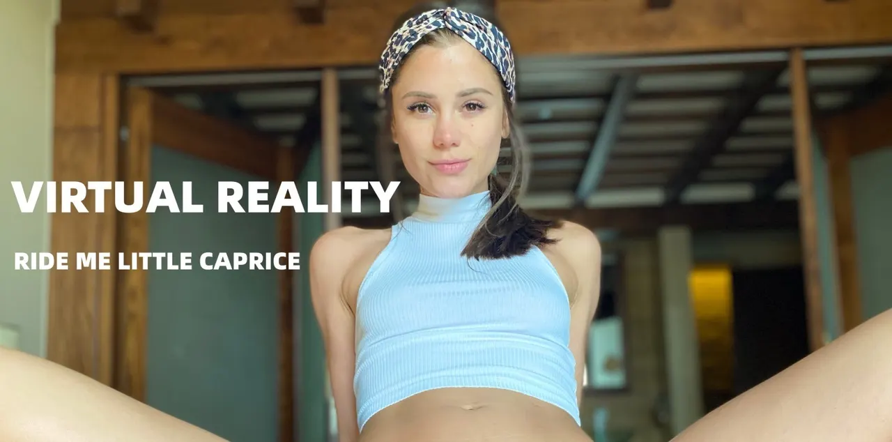 Virtual Reality Ride me Little Caprice