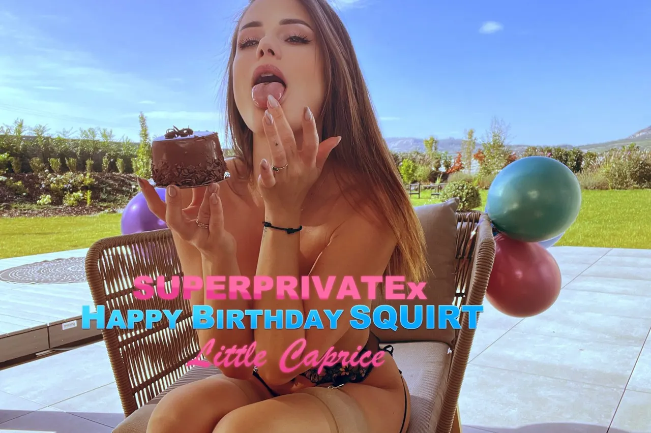 SUPERPRIVATEx Birthday Squirt Little Caprice