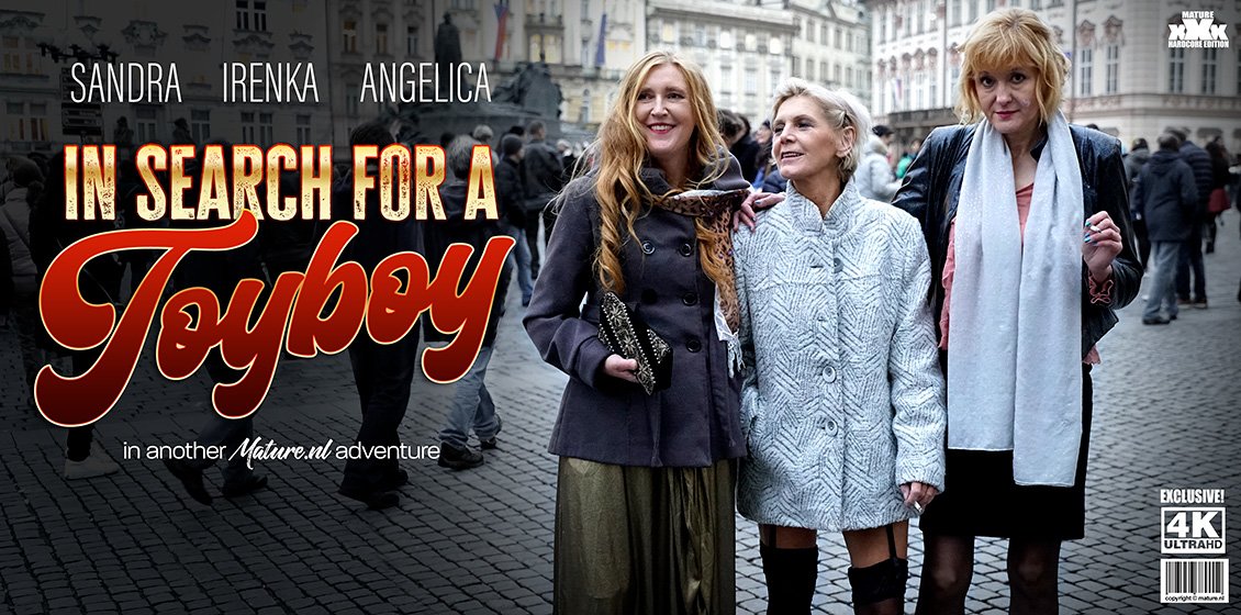 Three mature mothers going to dominate one Toyboy and enjoy it!