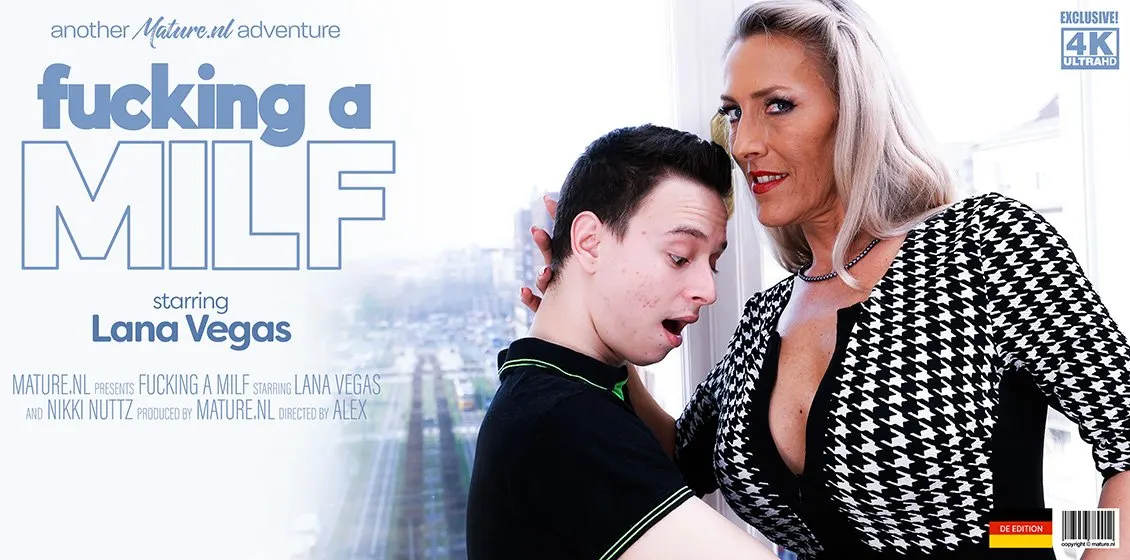 Big breasted Milf Lana Vegas loves to seduce an innocent toy boy for hot steamy sex