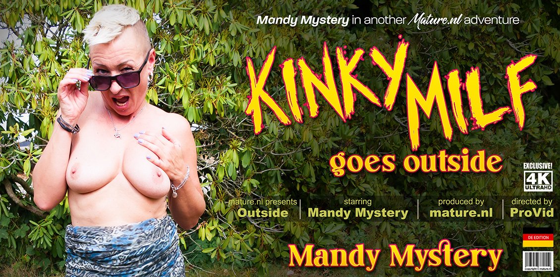 Mandy Mystery is a German kinky MILF that loves to masturbate in public