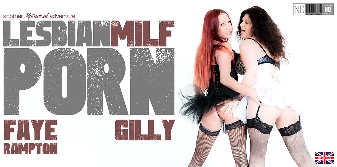 British MILFs Gilly and Faye Rampton give us a spectacular lesbian sex adventure you never forget!