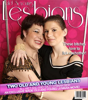 Old and young lesbians having a fun evening and fuck eachother