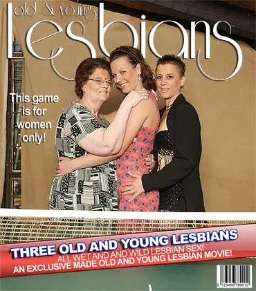 Horny old and young lesbian loving licking eachother