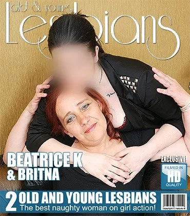 Old and young lesbian licking eachothers pussy and ass