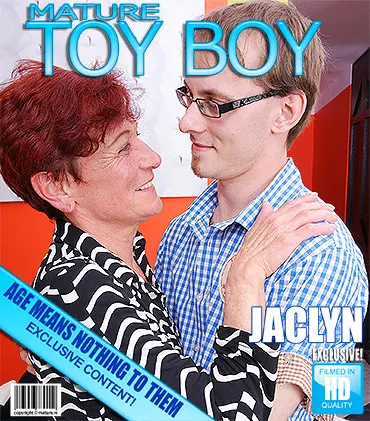 Naughty housewife doing her toyboy