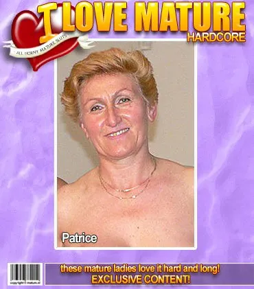Saggy tits granny Patrice loves big hard cocks!