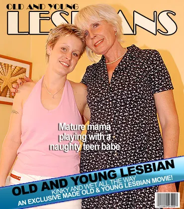 Old and young lesbian love licking each others pussy