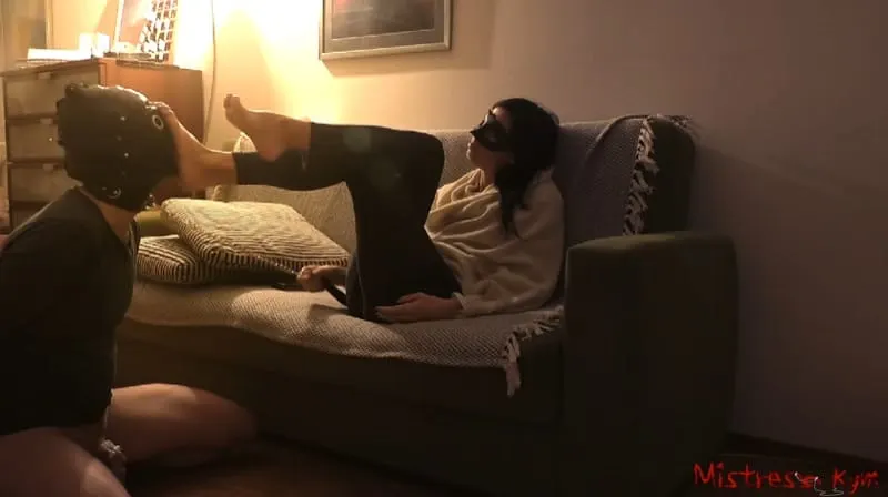 Devoted to my sensual femdom feet
