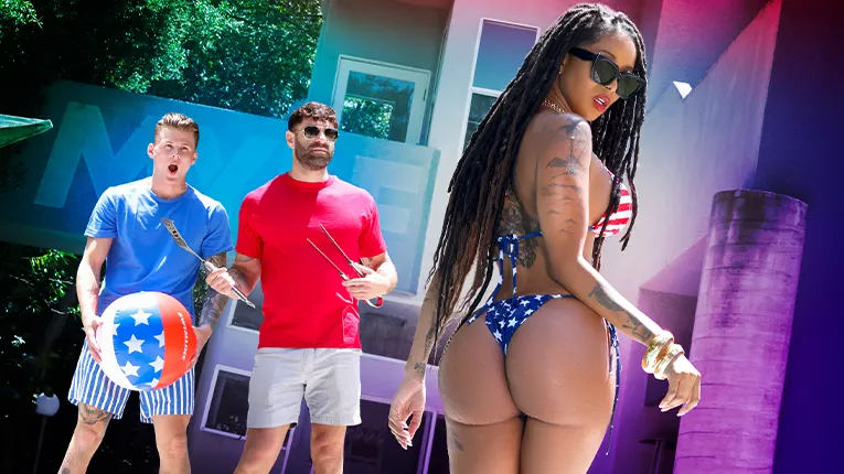 Don't Let His Cheating Ruin Memorial Day, Just Suck Your Stepson's Cock