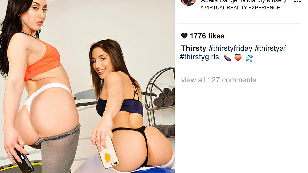 Abella Danger & Mandy Muse & Dylan Snow in Gym