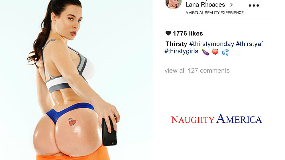 Lana Rhoades & Johnny Castle in Gym