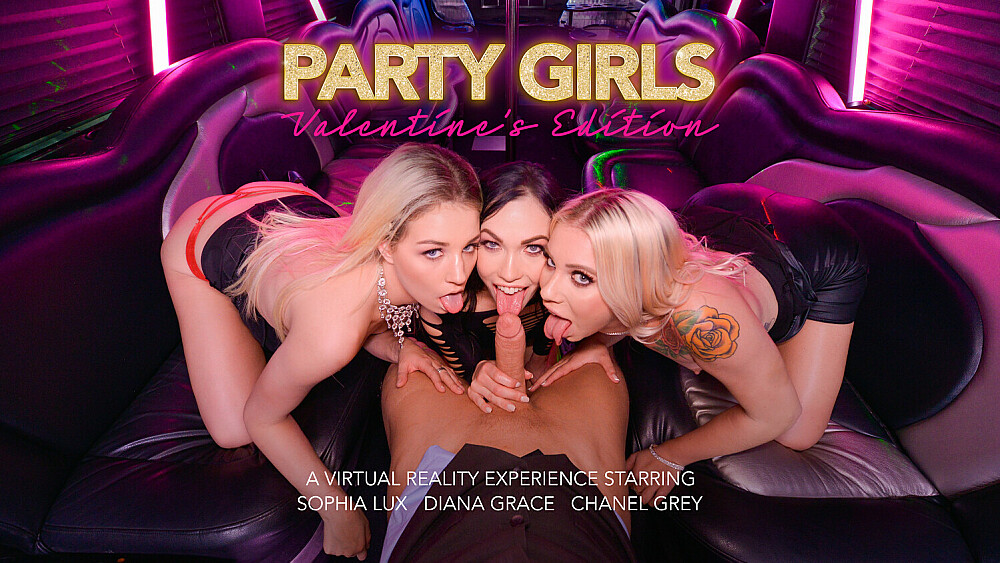 Sophia Lux & Diana Grace & Chanel Grey & Sam Shock in Party Girls