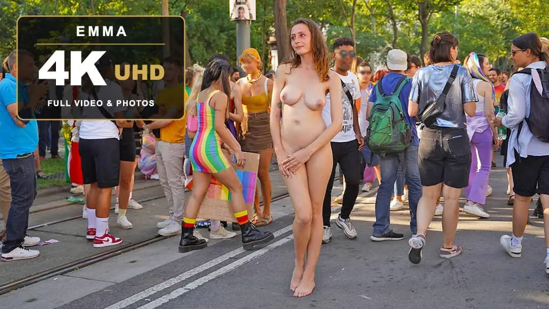 Emma Nude at a CSD Party in Vienna