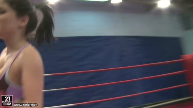 NudeFightClub presents Lexy Little vs Nicole Sweet