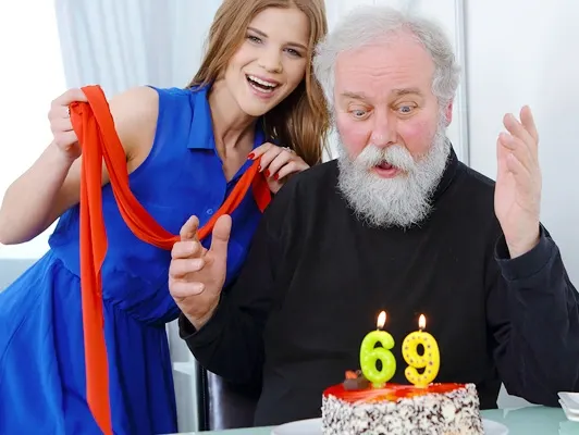Happy birthday and happy orgasm!