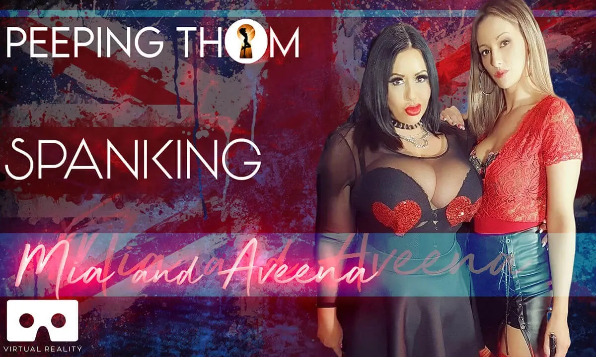 Mia and Aveena - Double Spanking