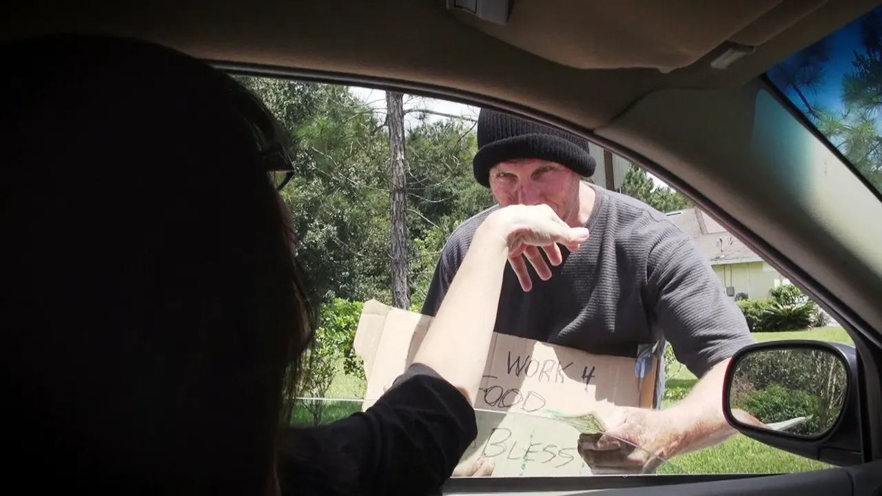 DID1279 - Beauty and the Unhoused Man, Jessica