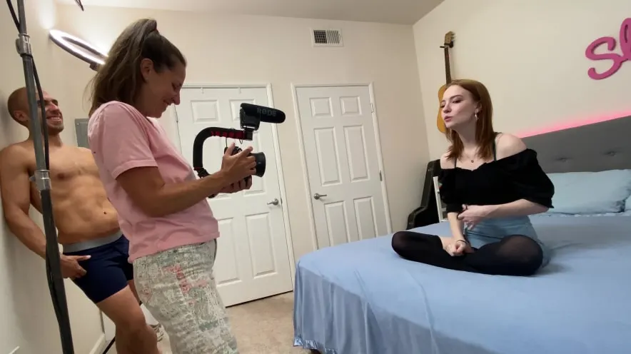 Cierra Bell: Behind The Scenes with Redhead Teen