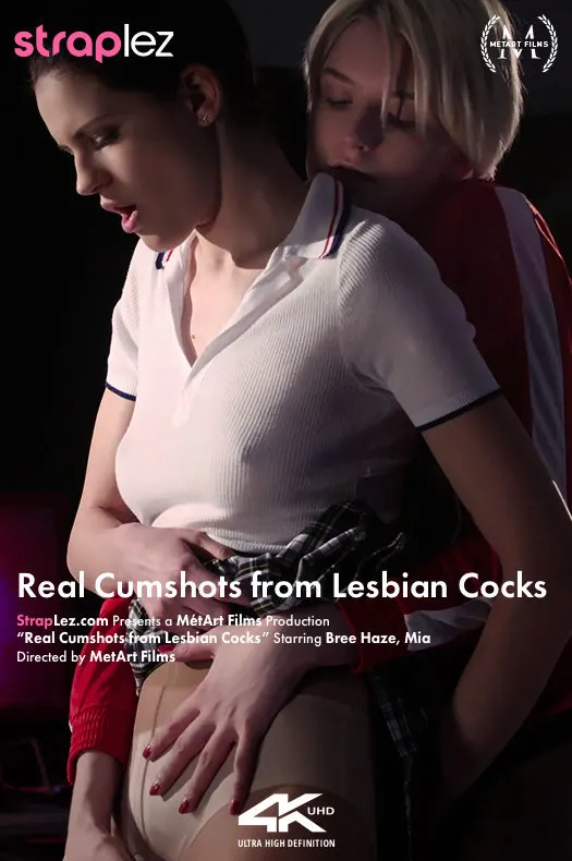 Real Cumshots from Lesbian Cocks