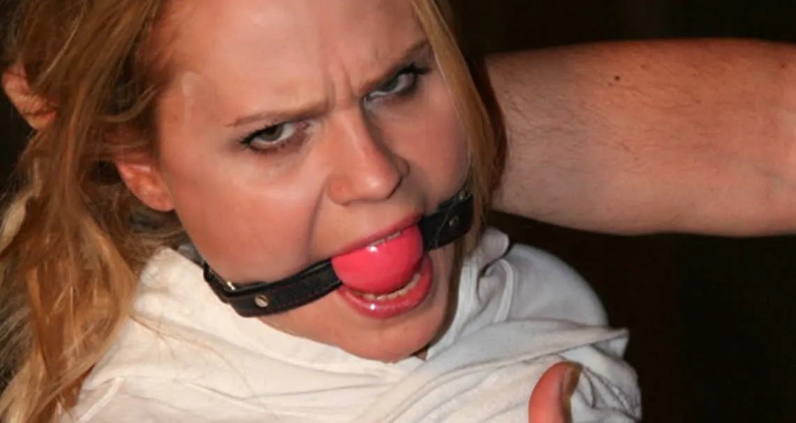 Ballgagged titgrabbed assslapped drooling