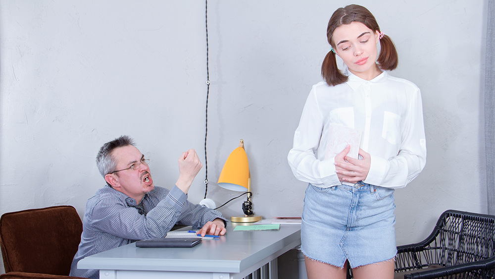 Teacher gets fresh pussy for good grades
