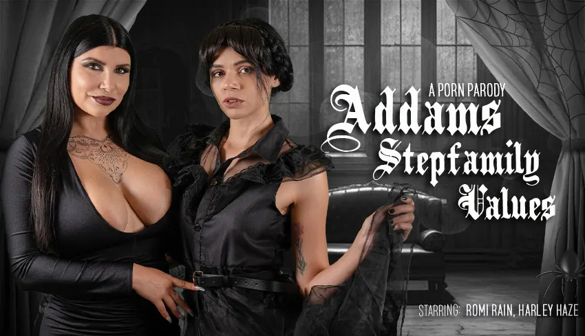 Addams Stepfamily Values (A Porn Parody)
