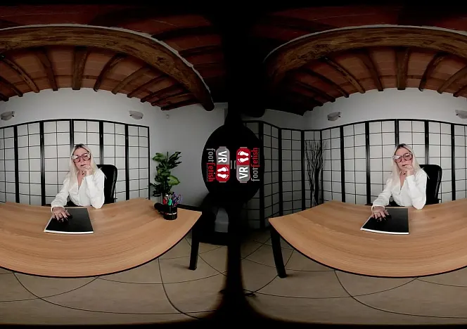 Naughty Professor Leads Disciplinary Action With Solo Play