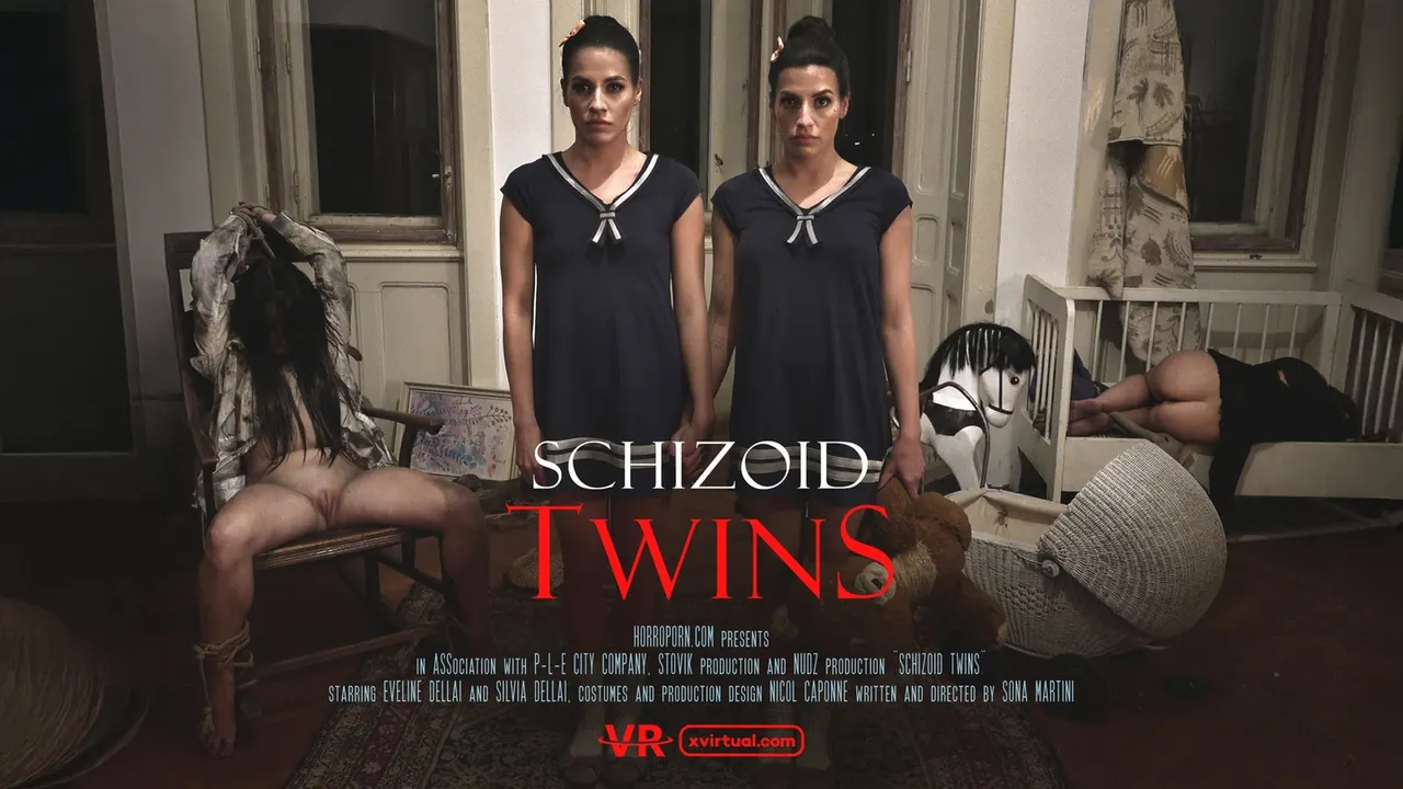 Schizoid twins in 180°