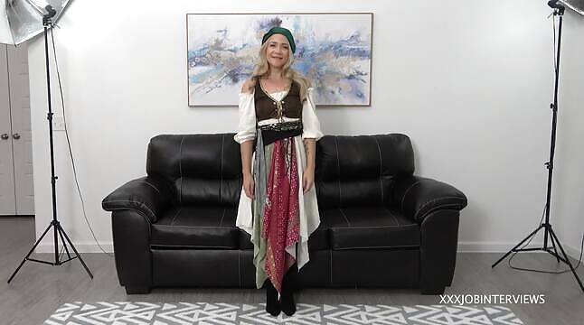 Rachel Ramsey interviews as Sexy Gypsy Fortune Teller